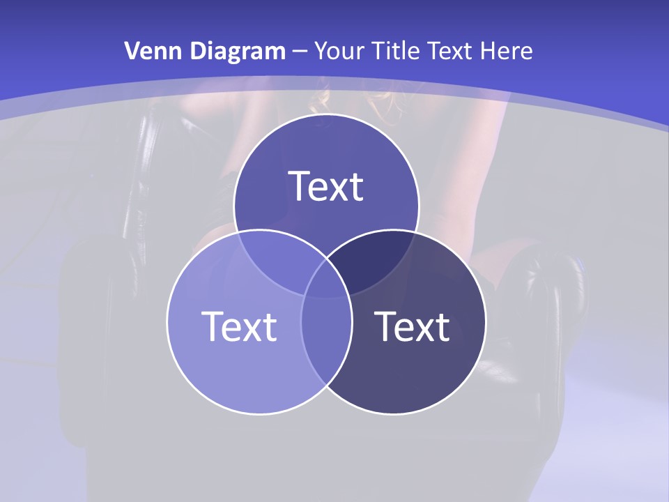 A Naked Woman Sitting In A Chair In Front Of A Camera PowerPoint Template