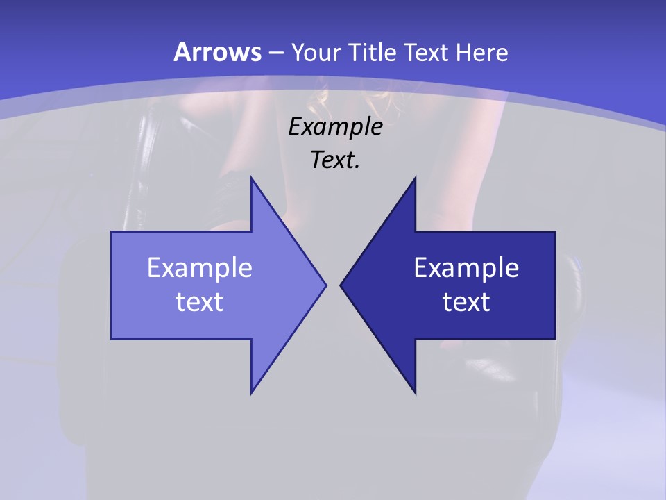 A Naked Woman Sitting In A Chair In Front Of A Camera PowerPoint Template