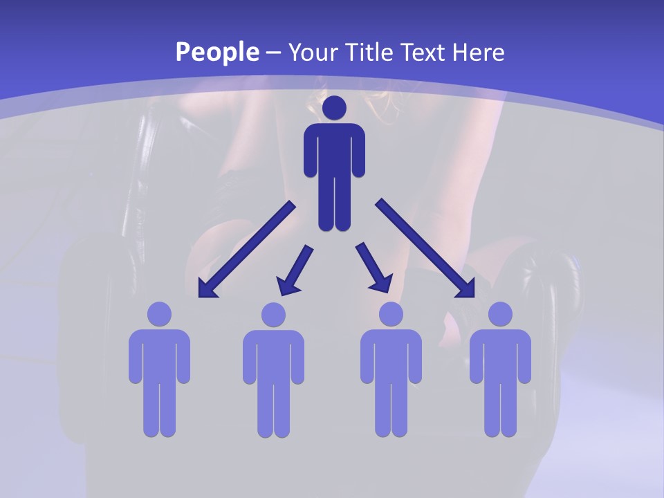 A Naked Woman Sitting In A Chair In Front Of A Camera PowerPoint Template