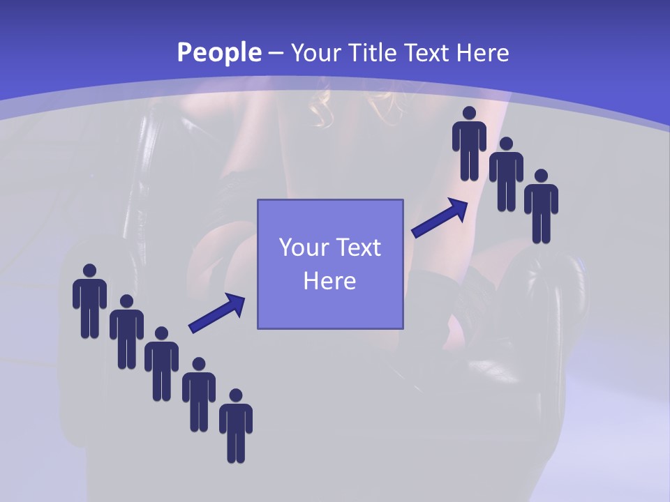 A Naked Woman Sitting In A Chair In Front Of A Camera PowerPoint Template