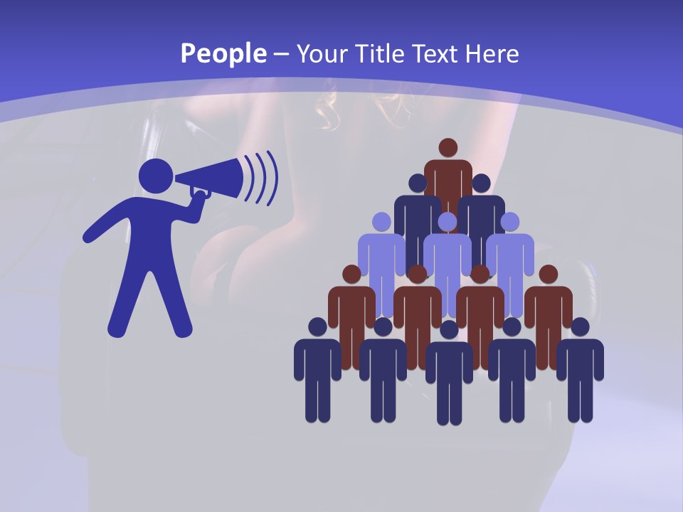 A Naked Woman Sitting In A Chair In Front Of A Camera PowerPoint Template