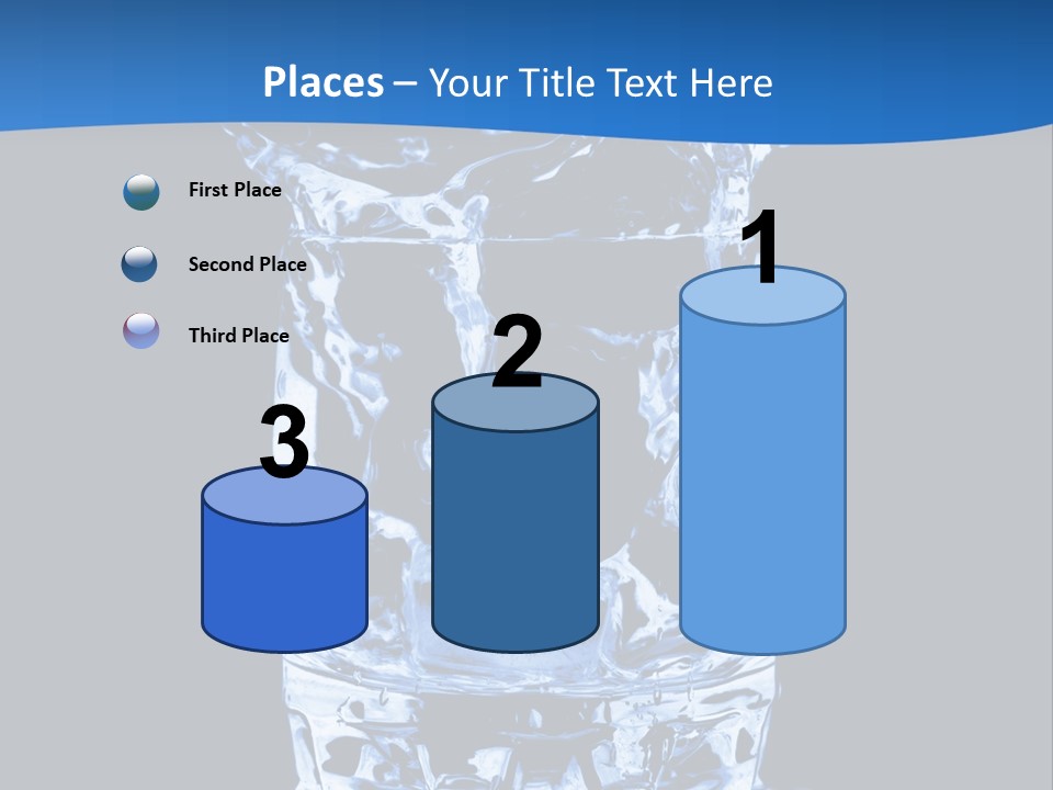 Natural Glass Thirst PowerPoint Template