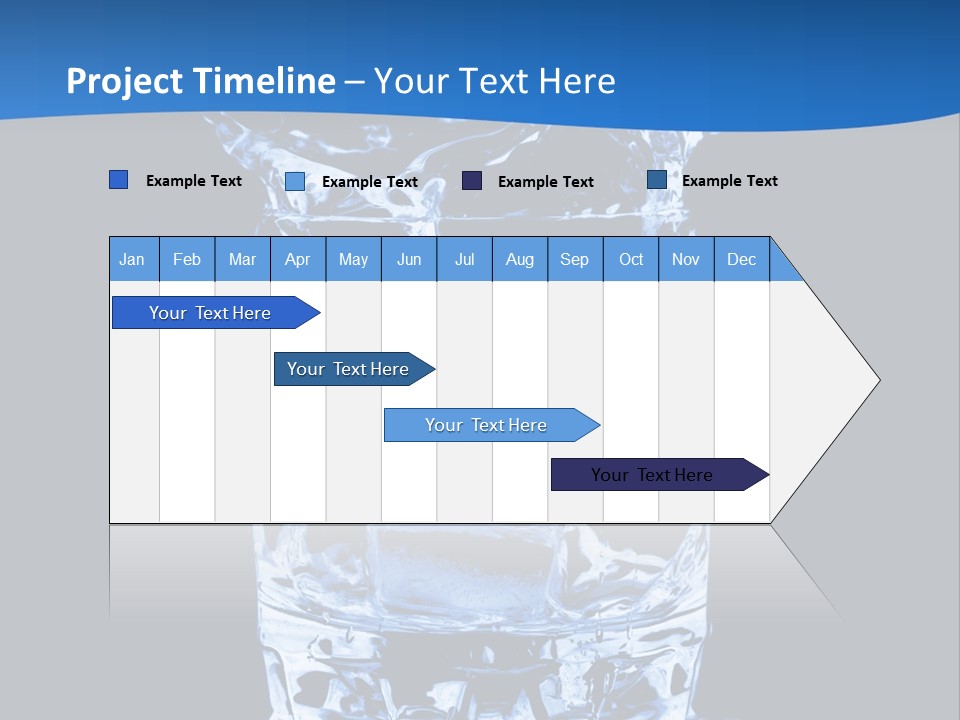 Natural Glass Thirst PowerPoint Template