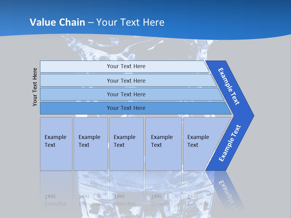 Natural Glass Thirst PowerPoint Template