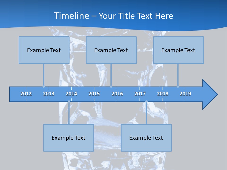 Natural Glass Thirst PowerPoint Template