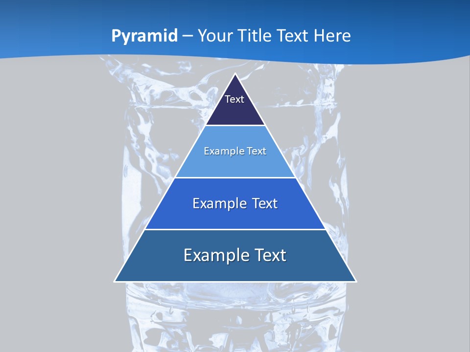 Natural Glass Thirst PowerPoint Template