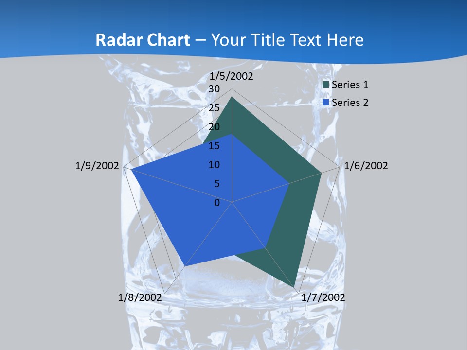 Natural Glass Thirst PowerPoint Template