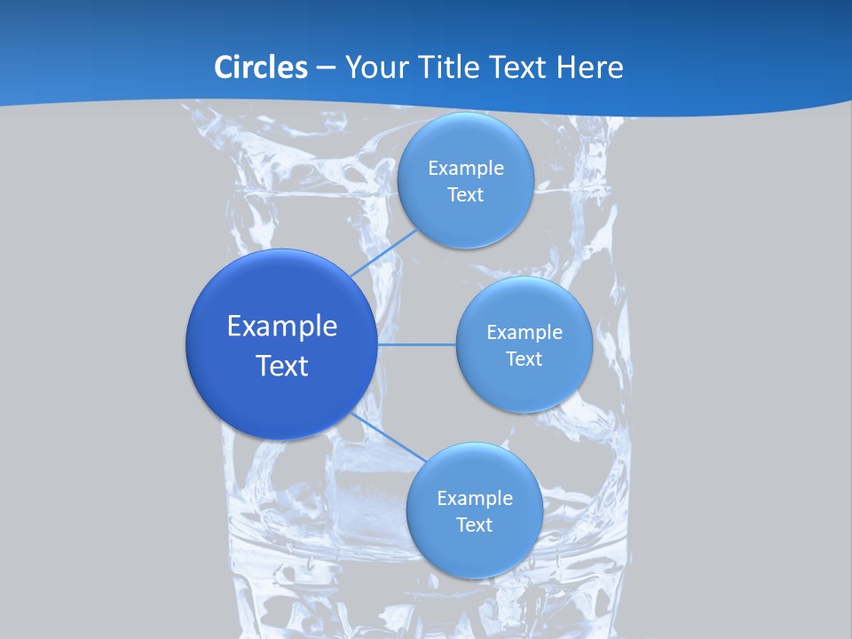 Natural Glass Thirst PowerPoint Template