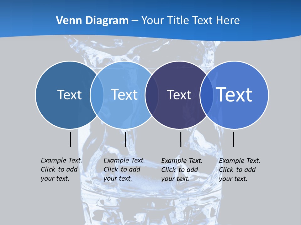 Natural Glass Thirst PowerPoint Template