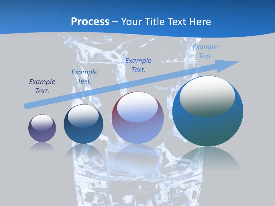 Natural Glass Thirst PowerPoint Template