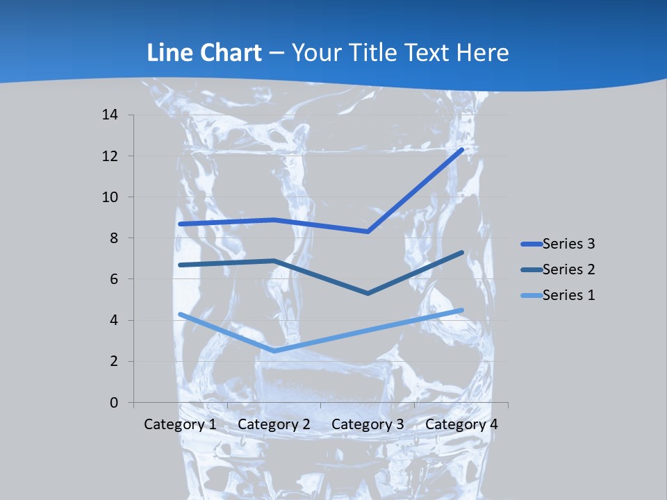 Natural Glass Thirst PowerPoint Template