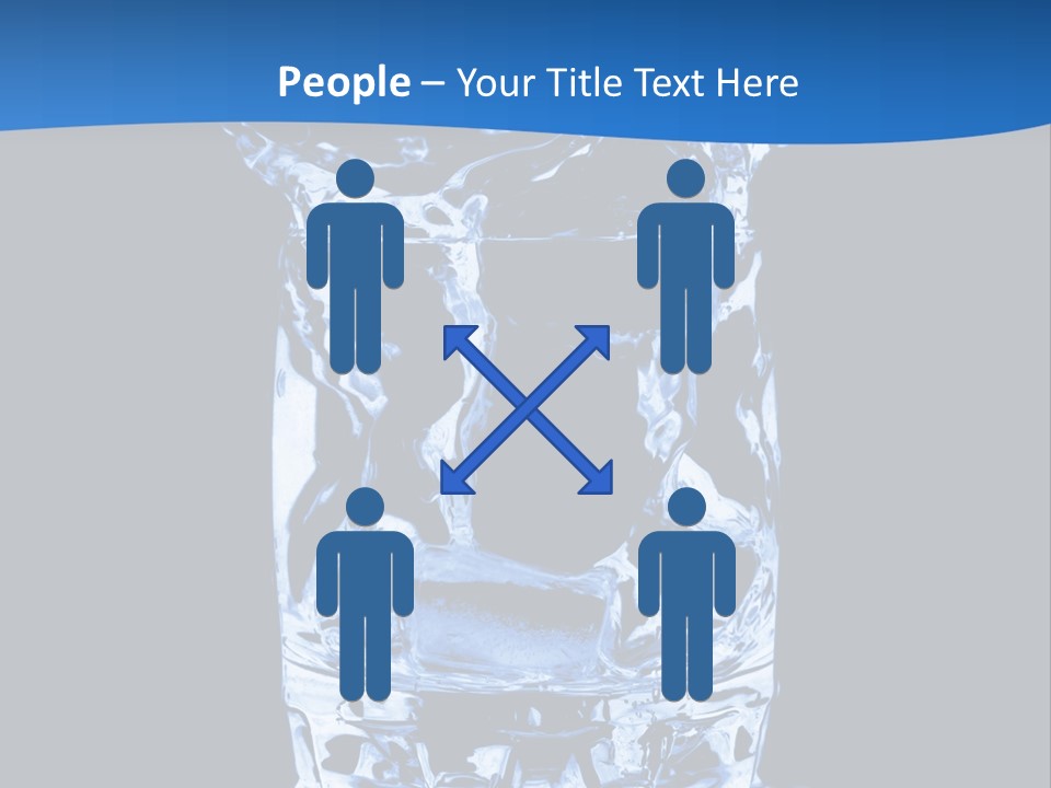 Natural Glass Thirst PowerPoint Template