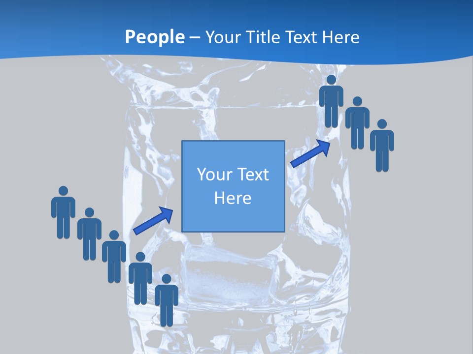 Natural Glass Thirst PowerPoint Template