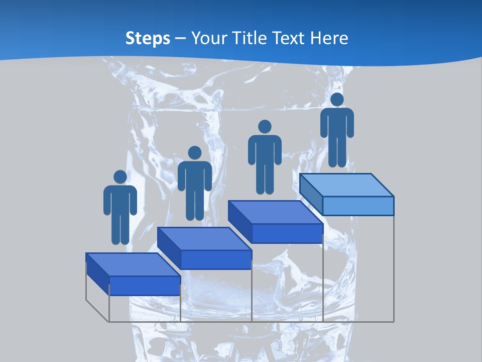 Natural Glass Thirst PowerPoint Template