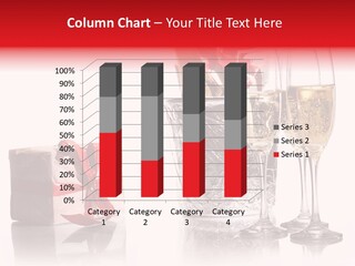 Bottle Flutes Glass PowerPoint Template