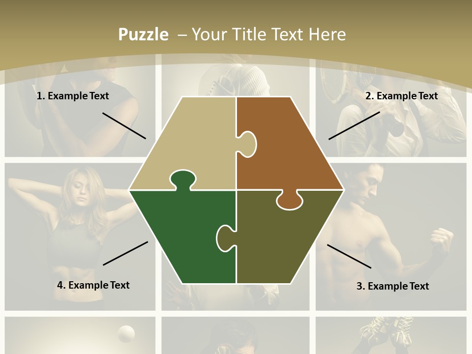 Boy Young Fitness PowerPoint Template