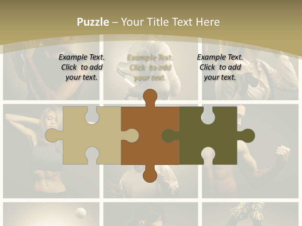 Boy Young Fitness PowerPoint Template