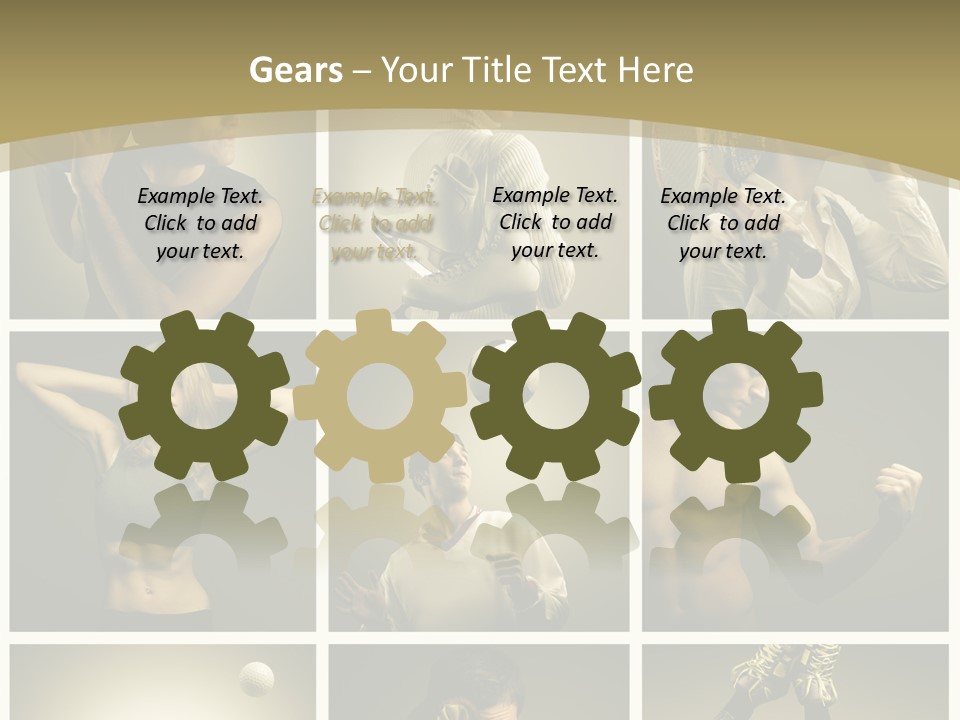 Boy Young Fitness PowerPoint Template