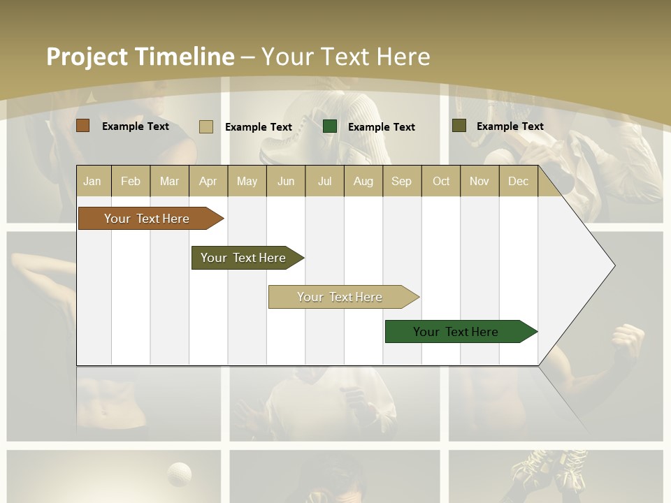 Boy Young Fitness PowerPoint Template