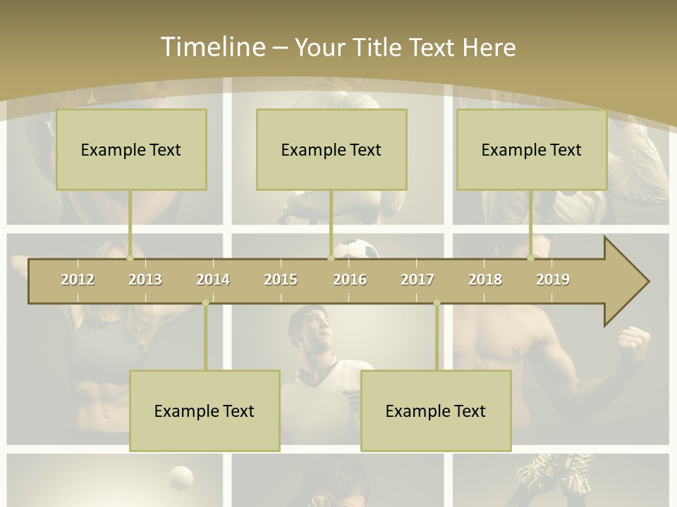 Boy Young Fitness PowerPoint Template
