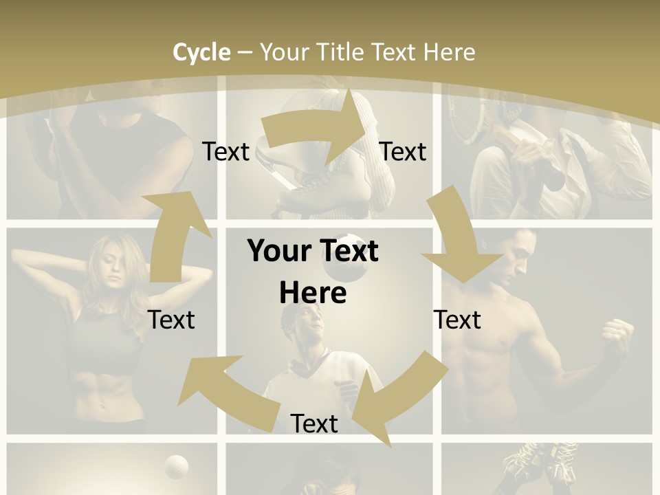 Boy Young Fitness PowerPoint Template
