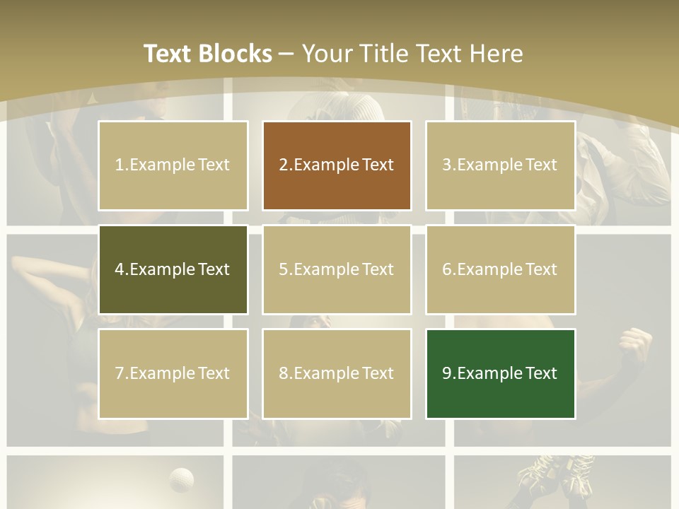 Boy Young Fitness PowerPoint Template