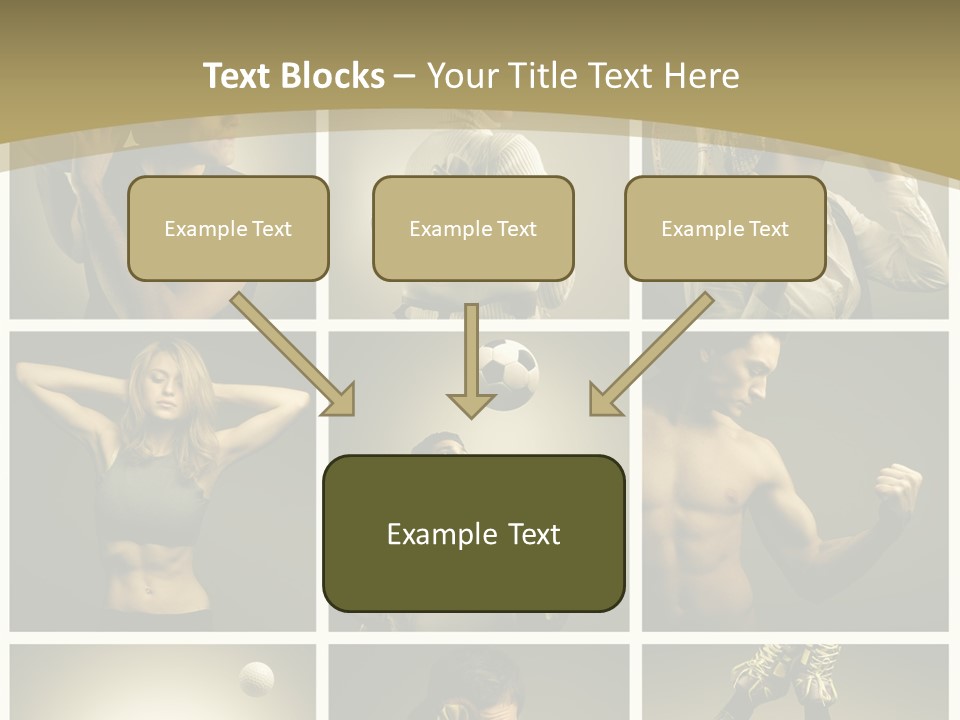 Boy Young Fitness PowerPoint Template