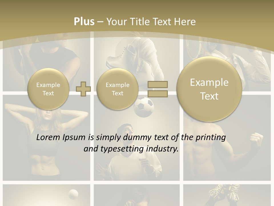 Boy Young Fitness PowerPoint Template