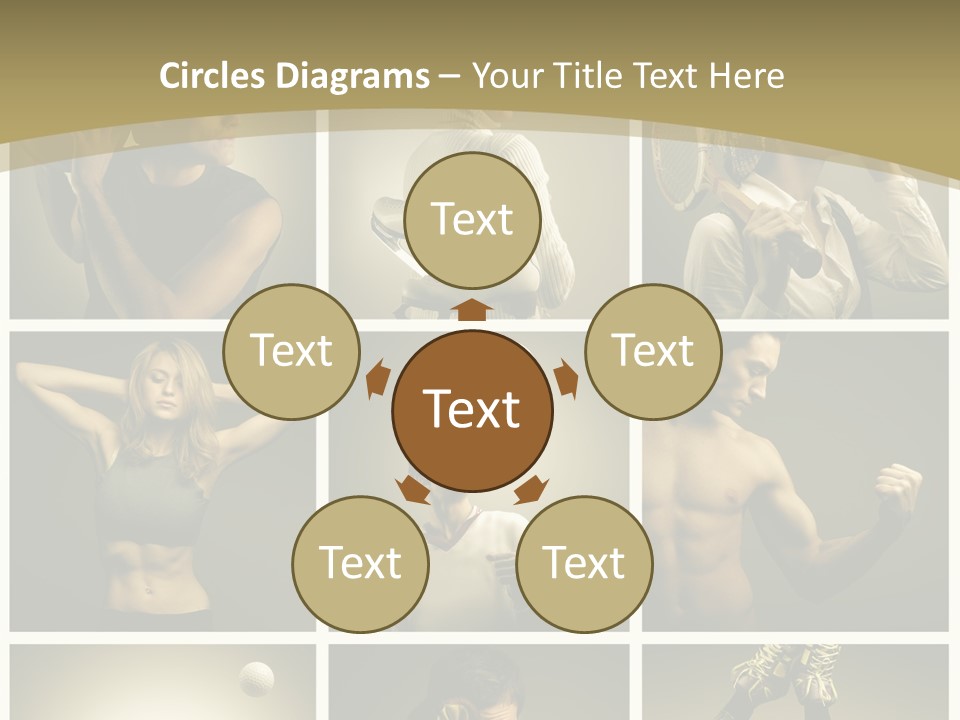 Boy Young Fitness PowerPoint Template