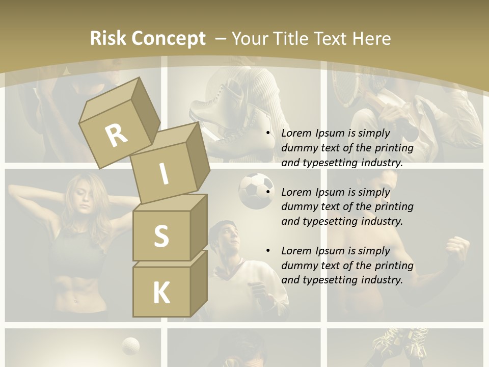 Boy Young Fitness PowerPoint Template