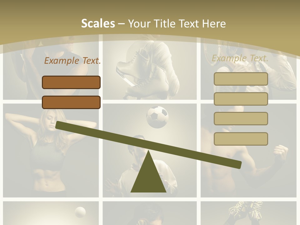 Boy Young Fitness PowerPoint Template