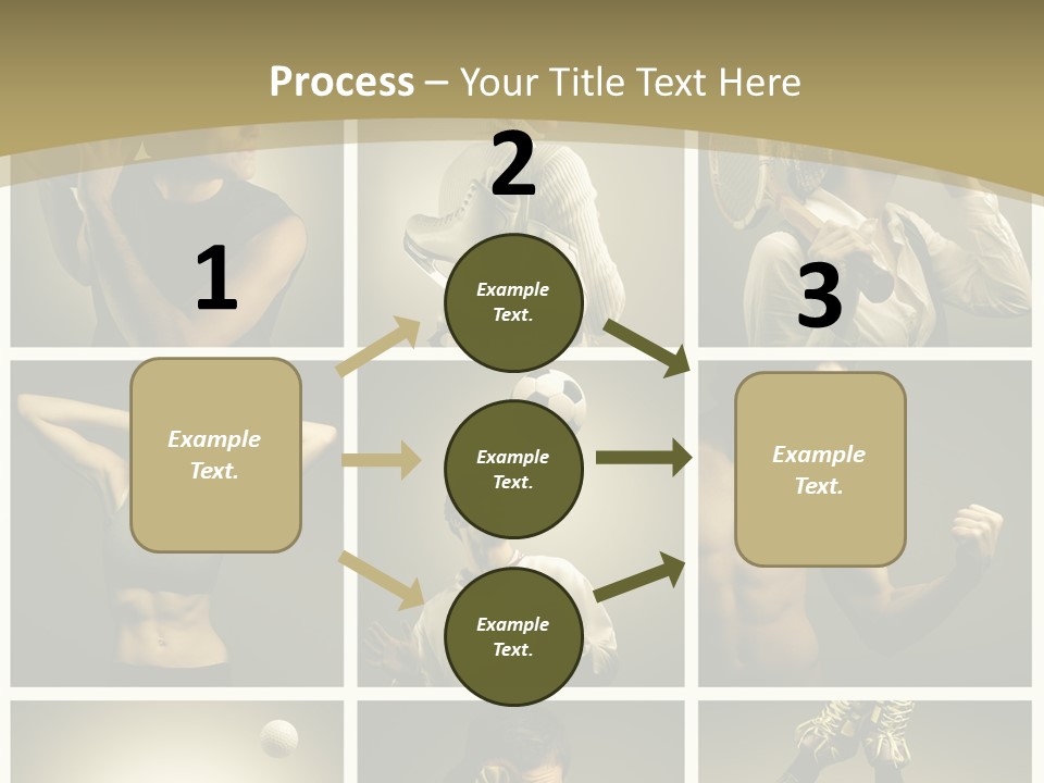 Boy Young Fitness PowerPoint Template