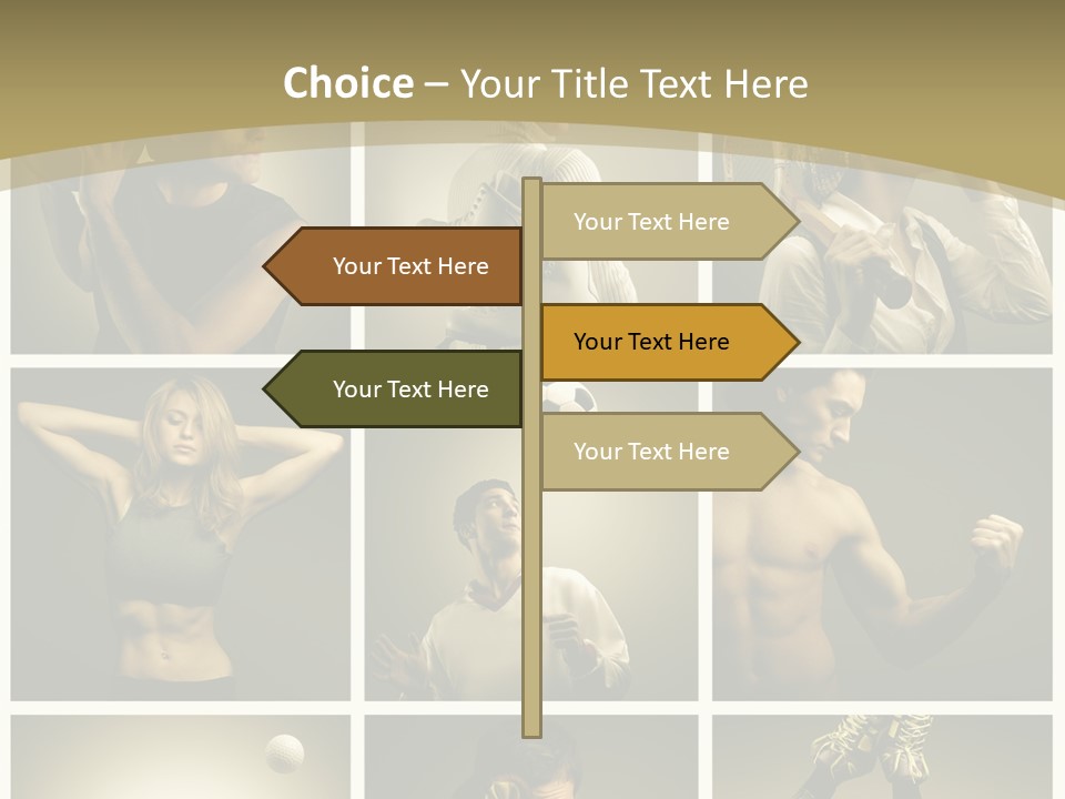 Boy Young Fitness PowerPoint Template