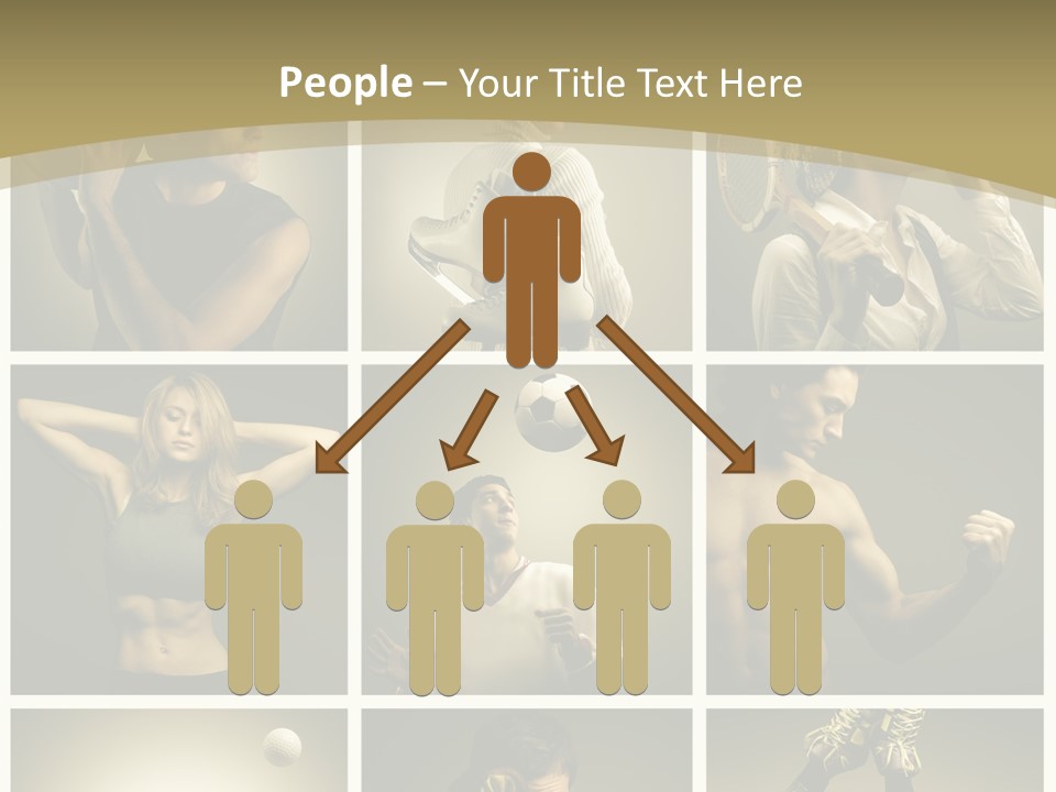 Boy Young Fitness PowerPoint Template