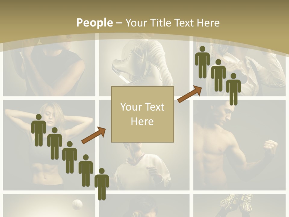 Boy Young Fitness PowerPoint Template