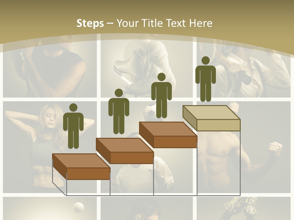 Boy Young Fitness PowerPoint Template