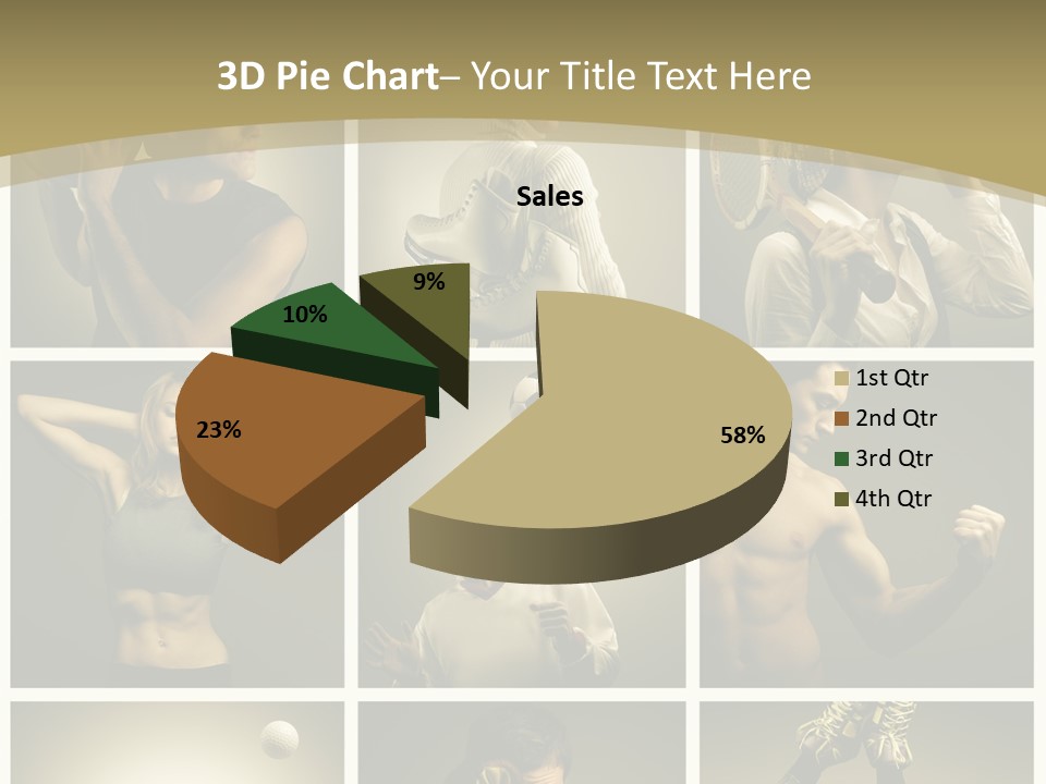 Boy Young Fitness PowerPoint Template