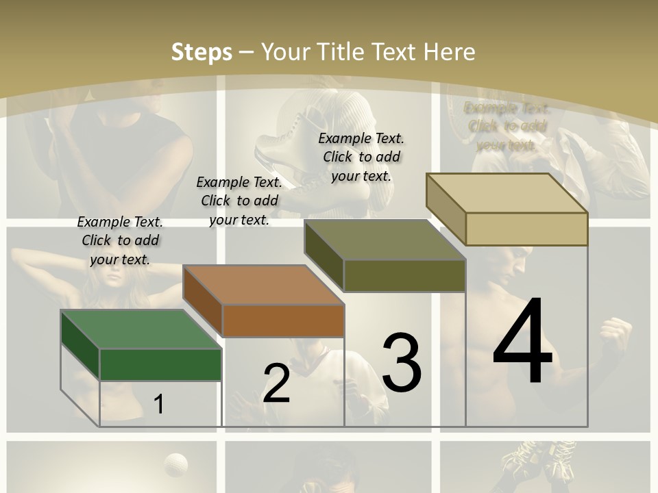 Boy Young Fitness PowerPoint Template