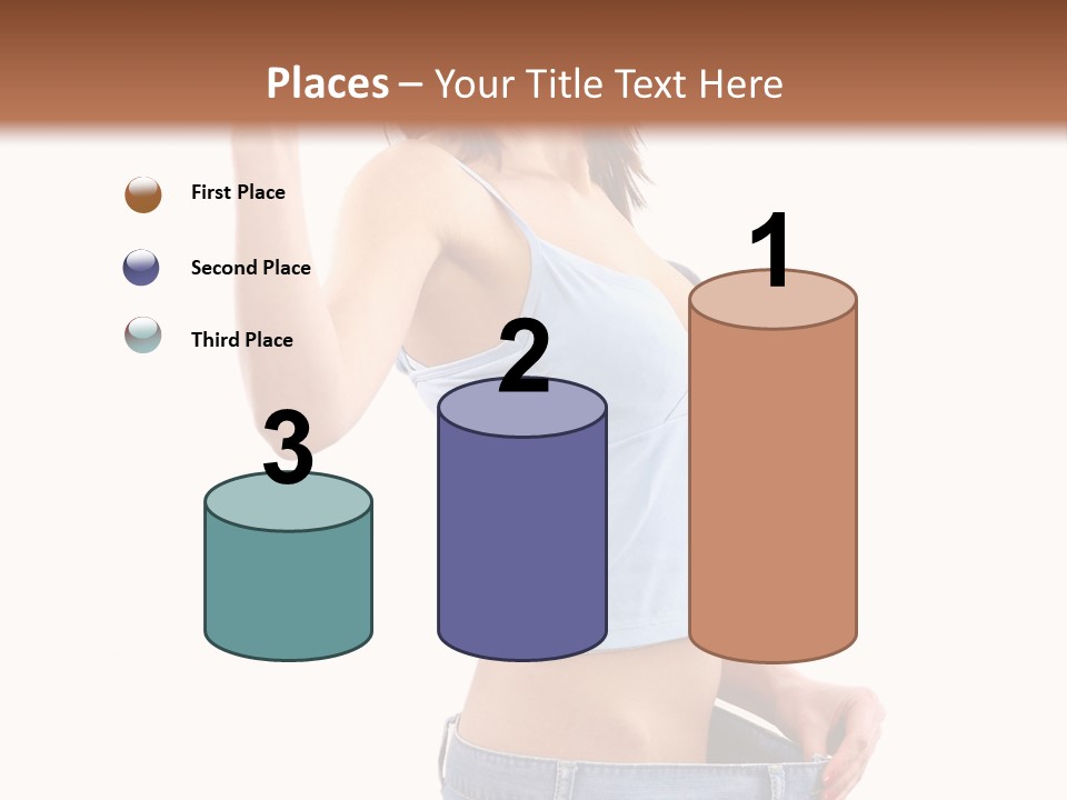 Stomach Happy Lost PowerPoint Template