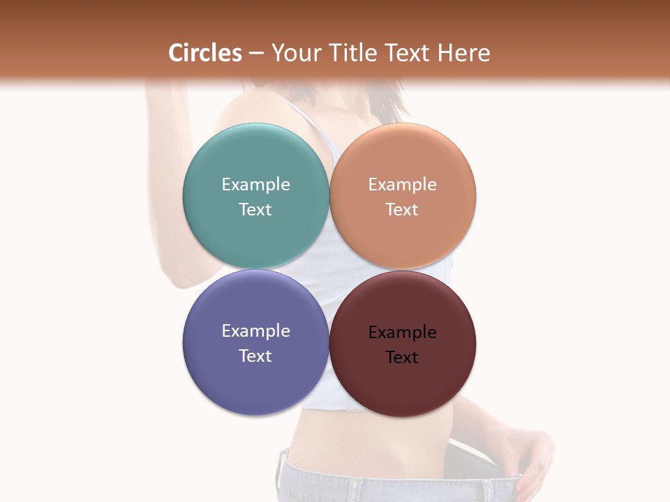 Stomach Happy Lost PowerPoint Template