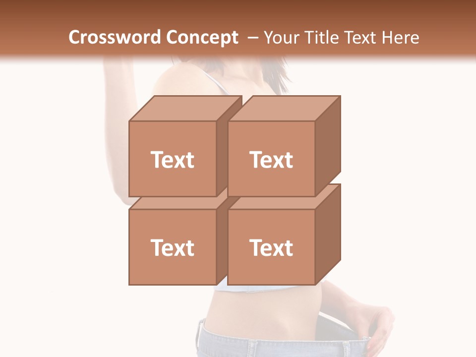 Stomach Happy Lost PowerPoint Template