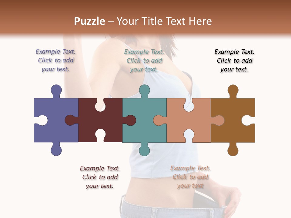 Stomach Happy Lost PowerPoint Template