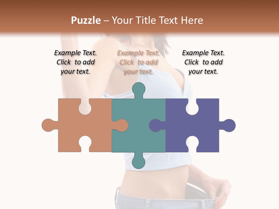 Stomach Happy Lost PowerPoint Template