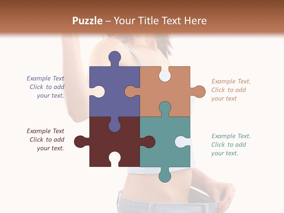 Stomach Happy Lost PowerPoint Template