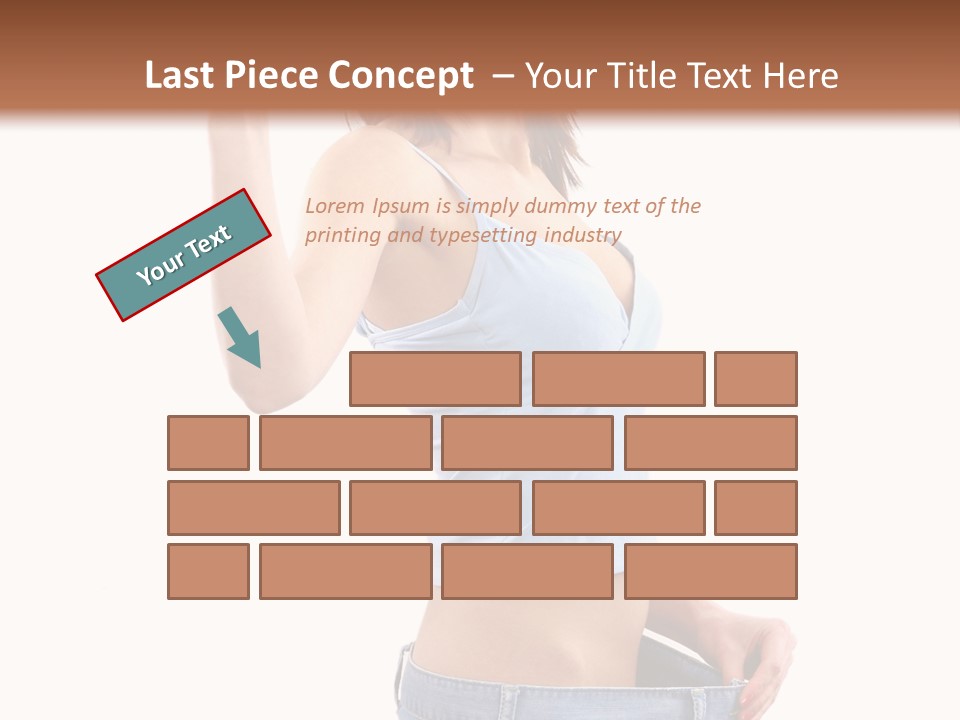 Stomach Happy Lost PowerPoint Template