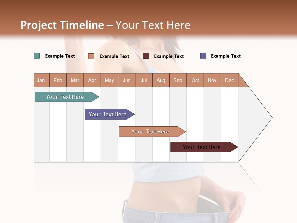 Stomach Happy Lost PowerPoint Template