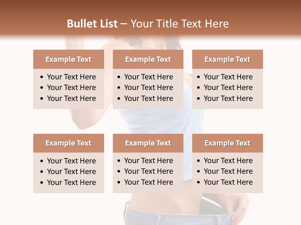 Stomach Happy Lost PowerPoint Template