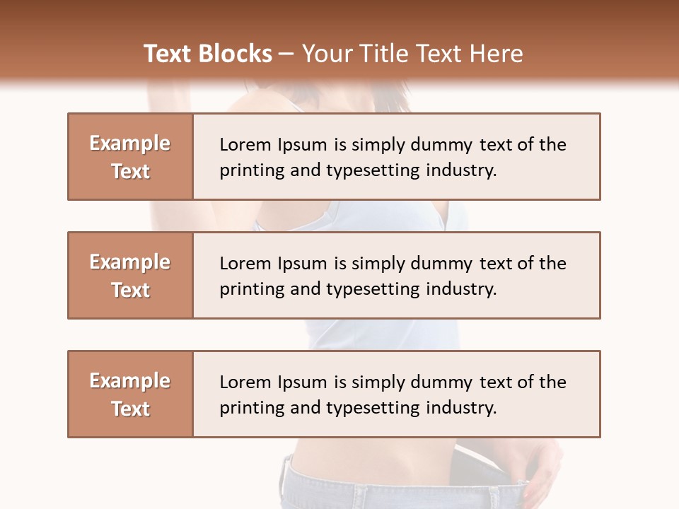 Stomach Happy Lost PowerPoint Template