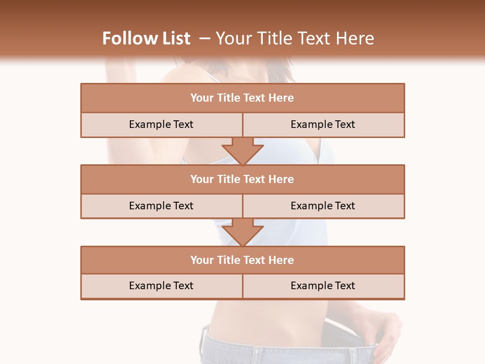 Stomach Happy Lost PowerPoint Template