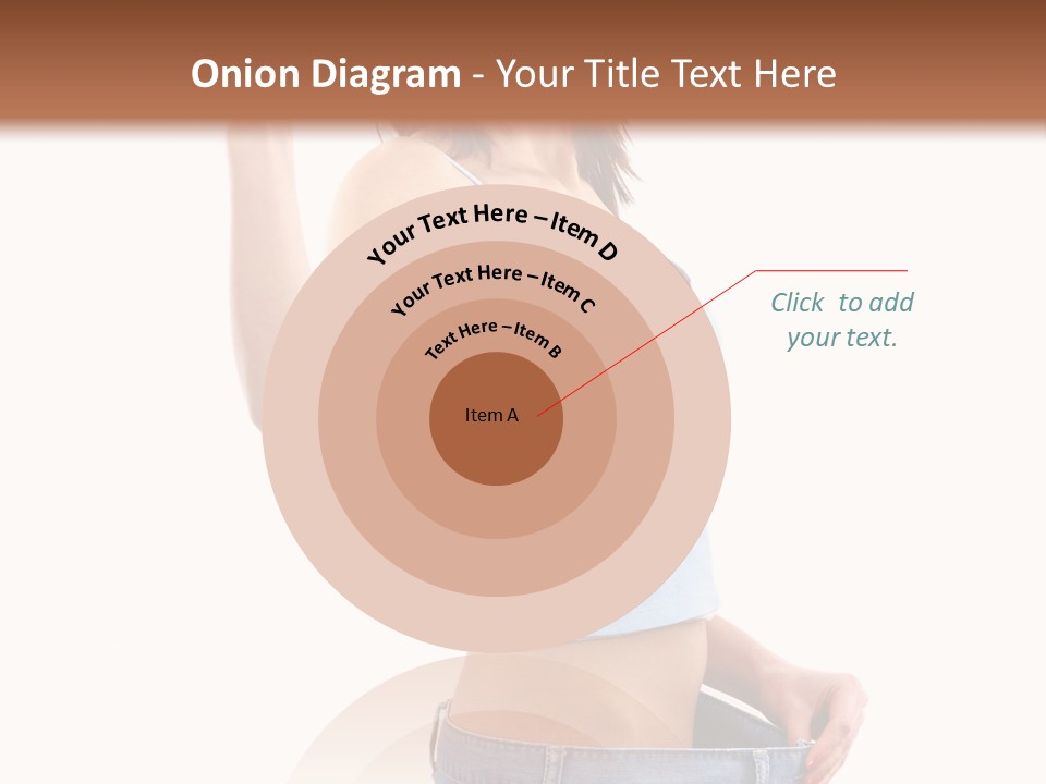 Stomach Happy Lost PowerPoint Template
